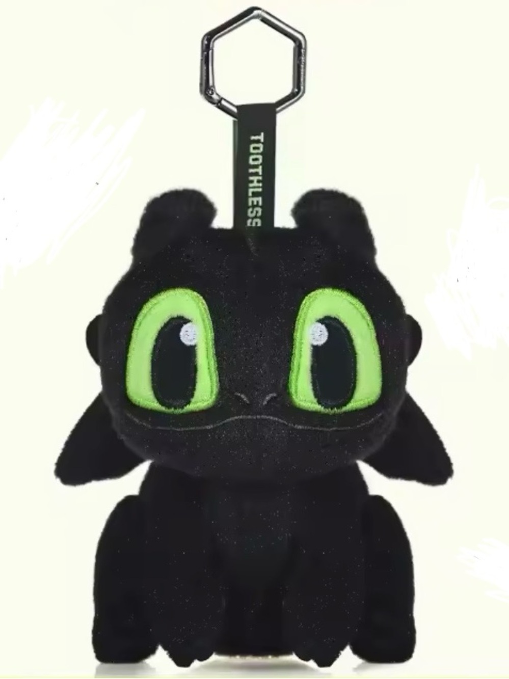 Toothless Bag Charm 🖤